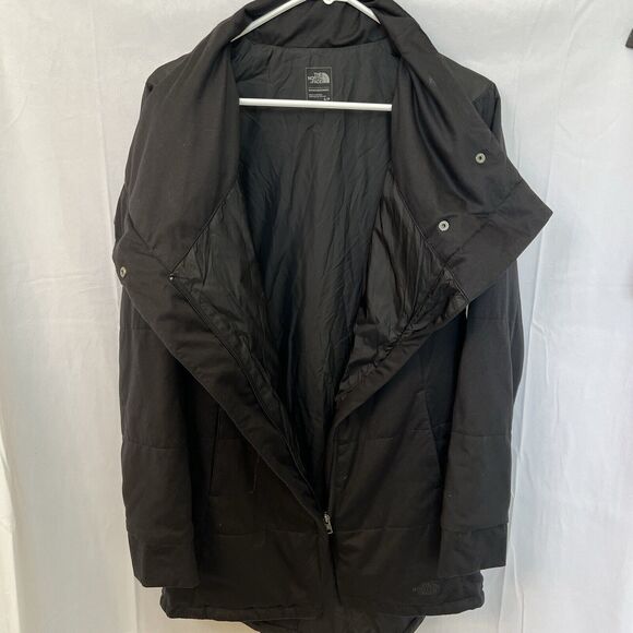 The North Face Black‎ Pseudio Long Puffer Jacket Small - Picture 11 of 15